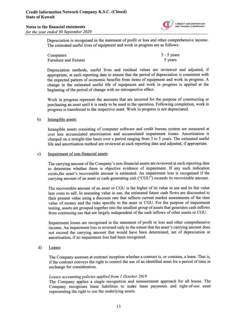 Notes of financial statements-6